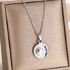 Vintage Sun Coin Necklace