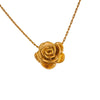 Stereoscopic Flower Pendant Necklace