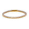 Shiny Zirconia Chain Wrist Bracelet