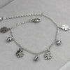 Flowers And Bell Anklet