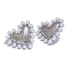 Heart Imitation Pearls Fashion Lover Earring