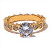 Luxury Bling Cubic Zirconia Classic Ring