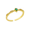 Bling Classic Zirconia Aesthetic Ring