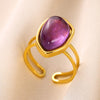 Vintage Fashion Natural Stone Ring