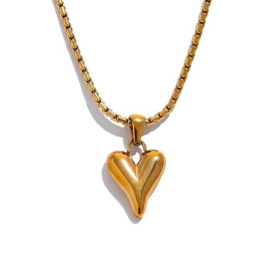 High Quality 316L Heart Love Pendant Necklace