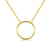 Round Circle Necklace