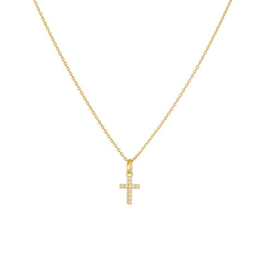 Delicate Cross Pendant Necklace