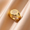 Trendy Heart Wedding High Quality Ring