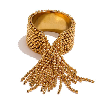 Chain Tassel Finger Ring