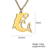 Collier pendentif requin mignon