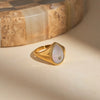 Miranda Vintage France Natural Stone Ring