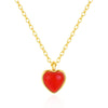 Heart Pendant Clavicle Necklace