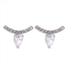 Luxury Shiny Zirconia Water Drop Small Earring