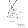 Collier pendentif requin mignon