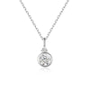 Clavicle Zircon Pendant Necklace