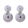 Elegant Imitation Pearls Ball Big Drop Earring