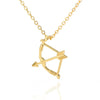 Bow & Arrow Pendant Necklace