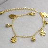 Flowers And Bell Anklet