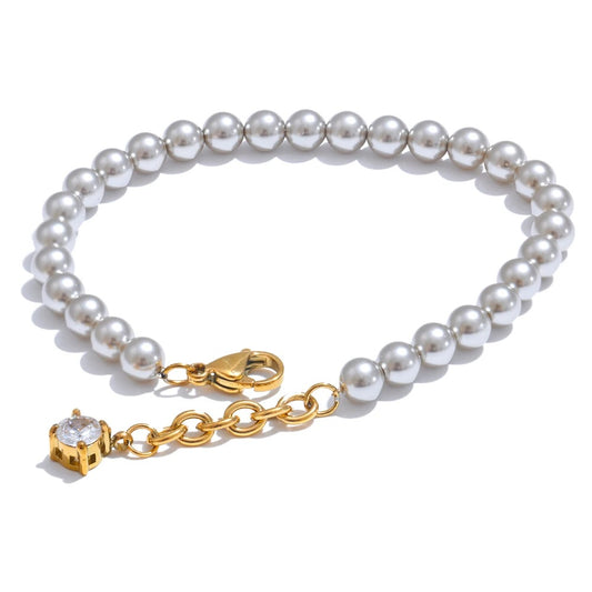 High Quality Simulated Pearls Beads Bracelet