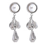 Vintage Pearl Flower Drop Dangle Earring