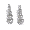 Exclusive Heart Stud Earring